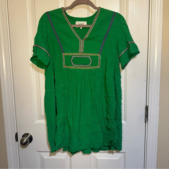 ba&sh Green Mini Dress - Picture 3 of 6